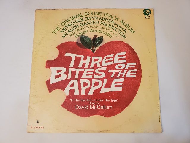 Various Artists Three Bites of the Apple (Original Soundtrack) vinyl record