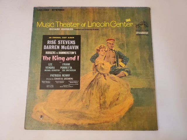Various Artists / Original Cast The King and I (Music Theater of Lincoln Center Cast Album) vinyl record