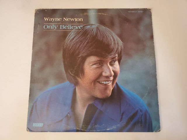 Wayne Newton Only Believe vinyl record