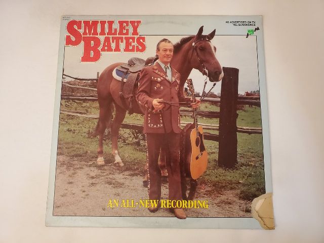 Smiley Bates An All-New Recording vinyl record