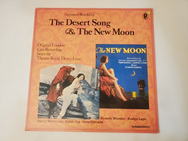 Sigmund Romberg The Desert Song & The New Moon vinyl record