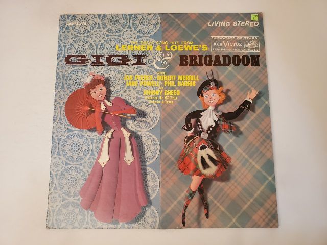 Johnny Green with RCA Victor Orchestra and Chorus The Great Songs from Lerner & Loewe's Gigi and Brigadoon vinyl record