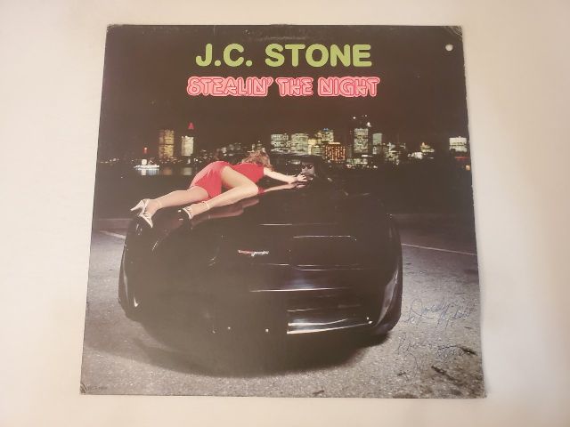 J.C. Stone Stealin' The Night vinyl record