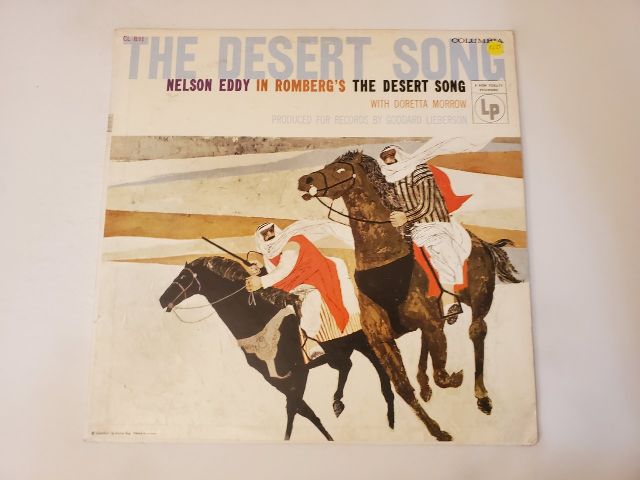Nelson Eddy The Desert Song vinyl record