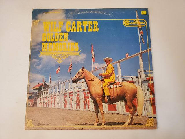 Wilf Carter Golden Memories vinyl record