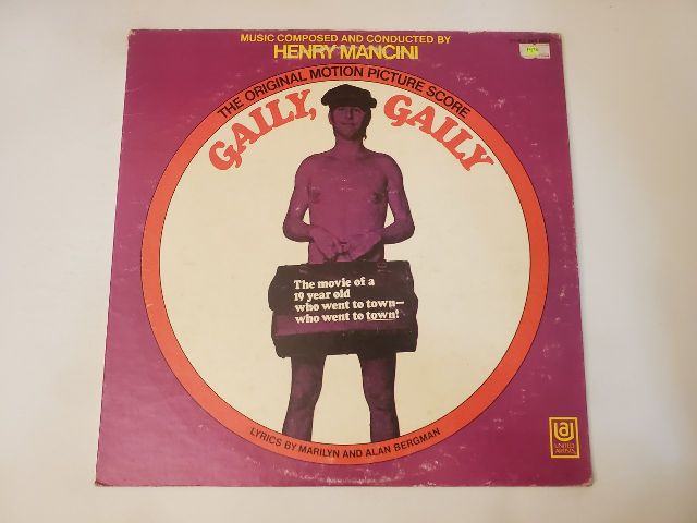 Henry Mancini Gaily, Gaily (The Original Motion Picture Score) vinyl record