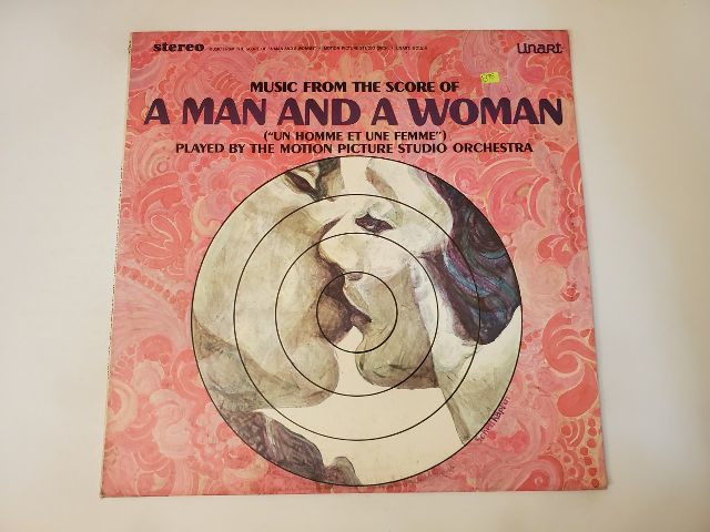 Motion Picture Studio Orchestra Music From The Score of A Man and A Woman ('Un Homme Et Une Femme') vinyl record