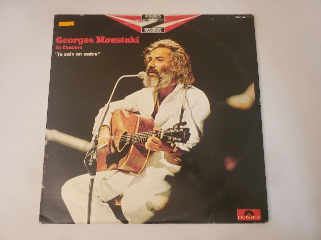 Georges Moustaki In Concert: Je Suis un Autre vinyl record
