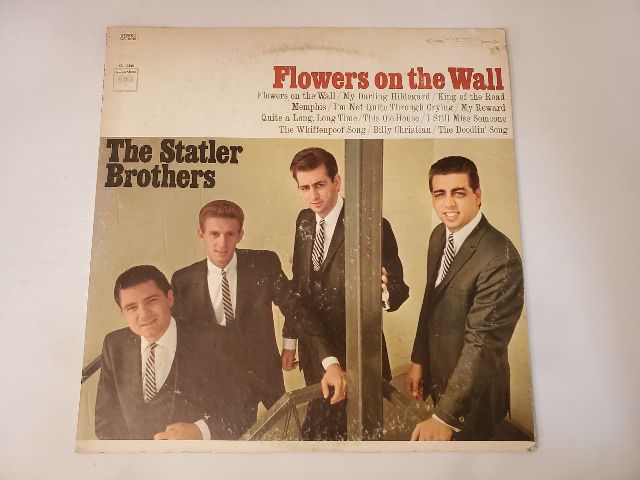 The Statler Brothers Flowers on the Wall vinyl record