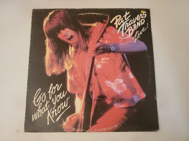 Pat Travers Band Go for What You Know vinyl record