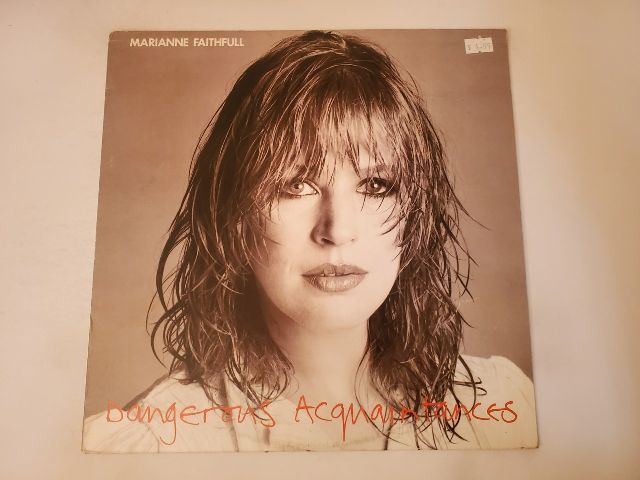 Marianne Faithfull Dangerous Acquaintances vinyl record