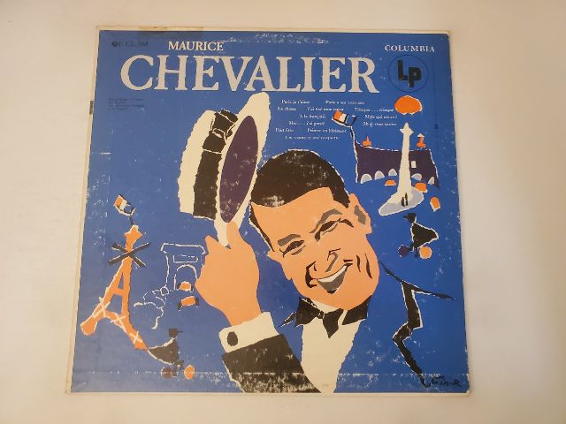 Maurice Chevalier Unknown (Title Not Visible) vinyl record