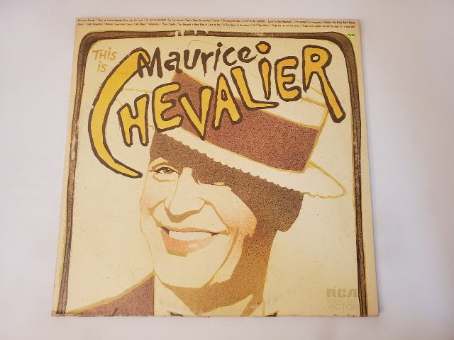 Maurice Chevalier This Is Maurice Chevalier vinyl record