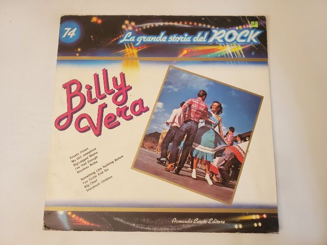 Billy Vera La Grande Storia Del Rock - 74 vinyl record