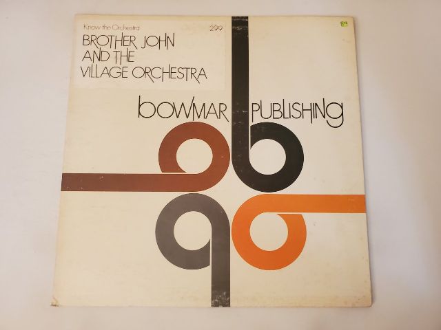 Brother John and the Village Orchestra Know the Orchestra vinyl record