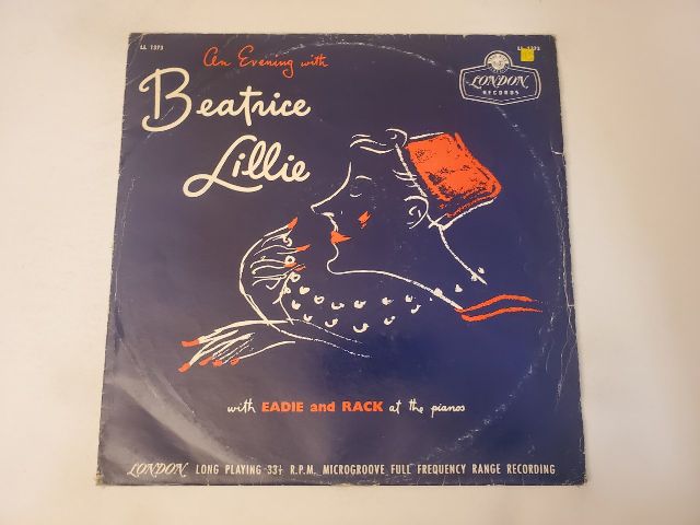 Beatrice Lillie An Evening with Beatrice Lillie vinyl record