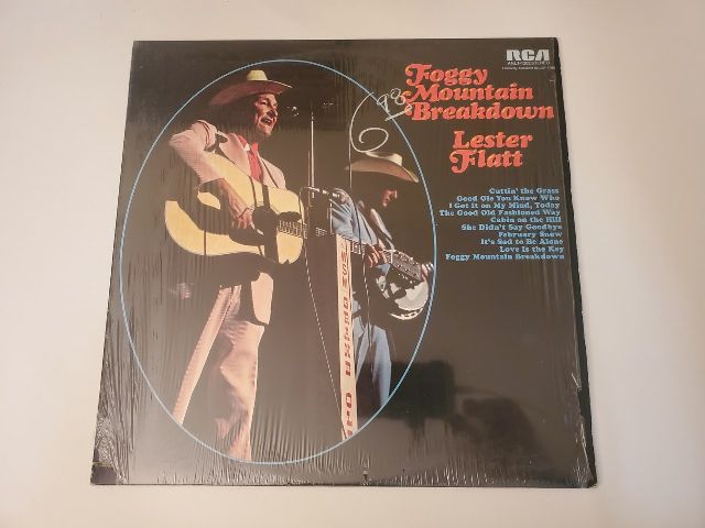 Lester Flatt Foggy Mountain Breakdown vinyl record