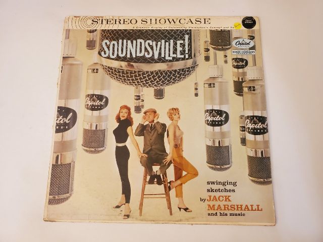 Jack Marshall and His Music Soundsville! vinyl record
