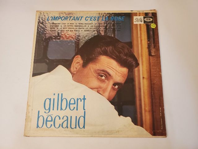 Gilbert B?caud L'important C'est La Rose vinyl record