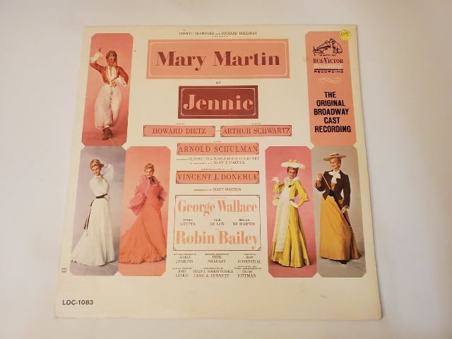 Original Broadway Cast Jennie vinyl record
