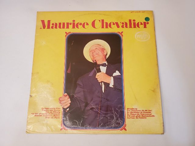 Maurice Chevalier Unknown vinyl record