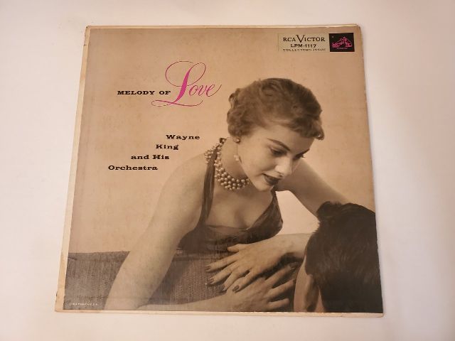 Wayne King and His Orchestra Melody of Love vinyl record