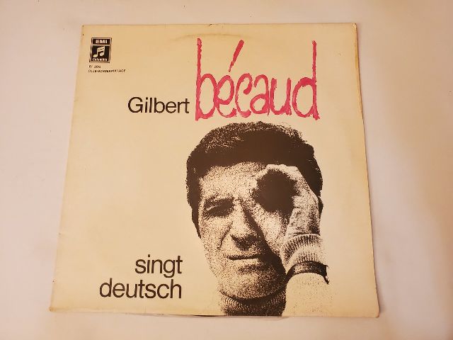 Gilbert B?caud Singt Deutsch vinyl record