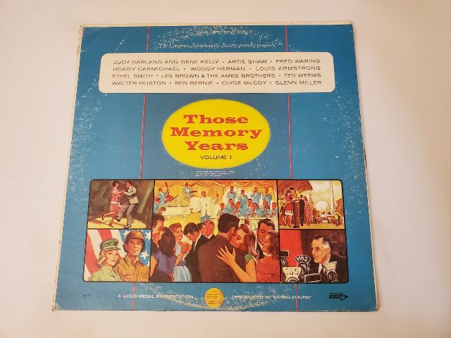 Various Artists Those Memory Years Volume 1 vinyl record