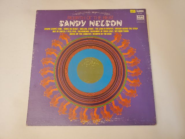 Sandy Nelson Rebirth of the Beat vinyl record