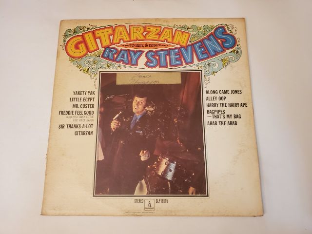 Ray Stevens Gitarzan vinyl record