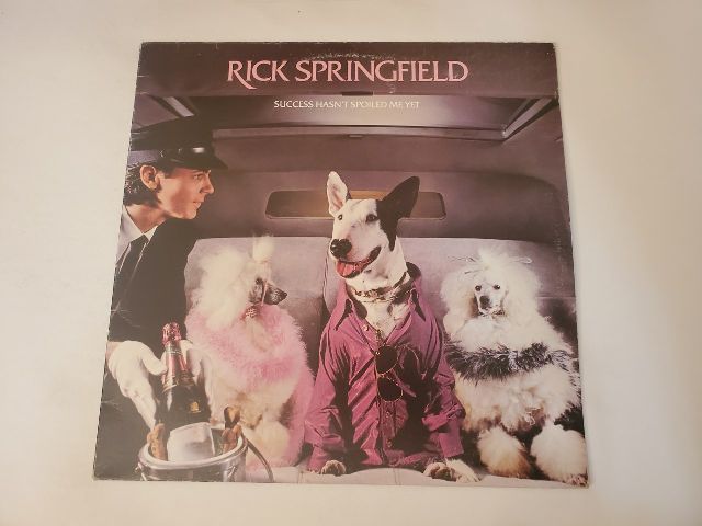 Rick Springfield Success Hasn't Spoiled Me Yet vinyl record