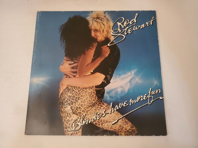 Rod Stewart Blondes Have More Fun vinyl record