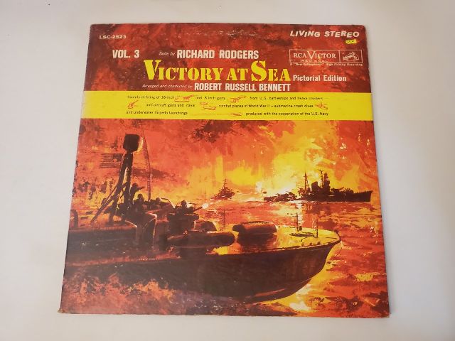 Richard Rodgers Victory at Sea, Vol. 3 vinyl record