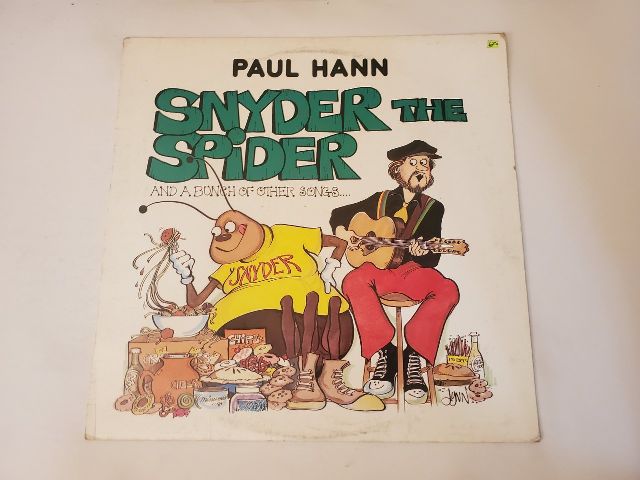 Paul Hann Snyder The Spider and a Bunch of Other Songs vinyl record