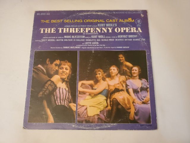 Original Cast The Threepenny Opera vinyl record