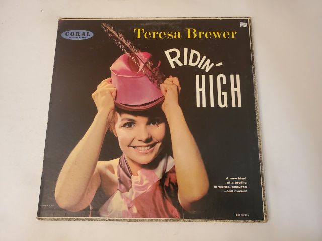 Teresa Brewer Ridin' High vinyl record