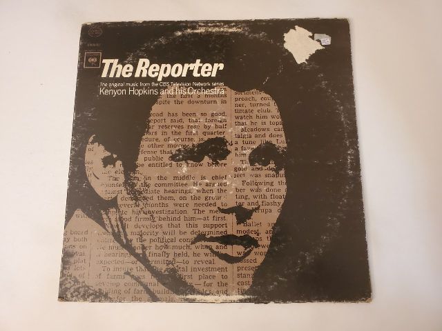 Kenyon Hopkins and His Orchestra The Reporter vinyl record