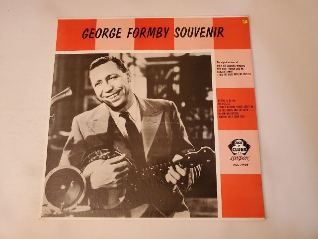 George Formby Souvenir vinyl record