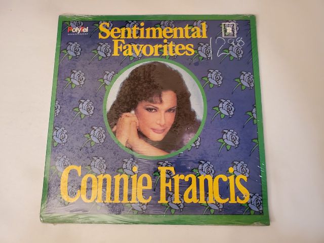 Connie Francis Sentimental Favorites vinyl record