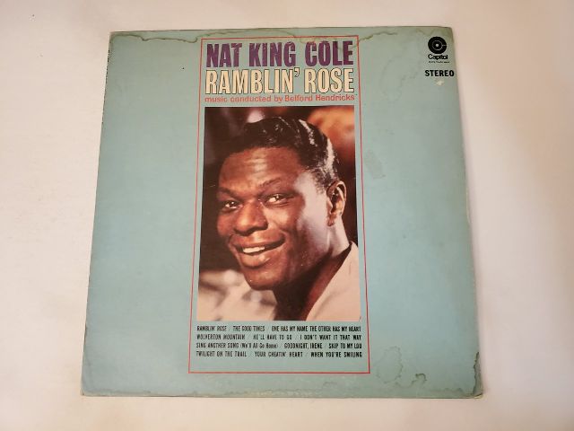 Nat King Cole Ramblin' Rose vinyl record