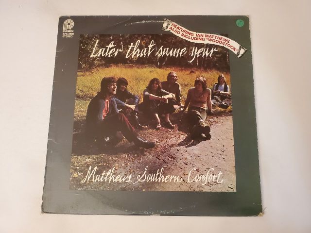 Matthews Southern Comfort Later That Same Year vinyl record