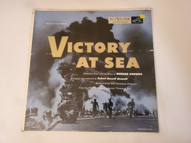Richard Rodgers Victory at Sea vinyl record