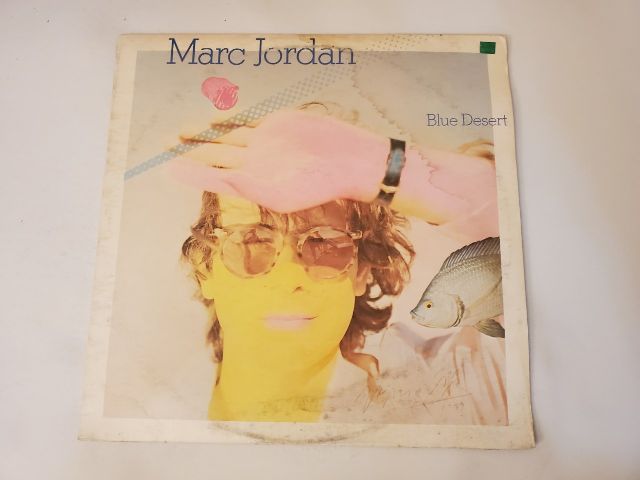 Marc Jordan Blue Desert vinyl record