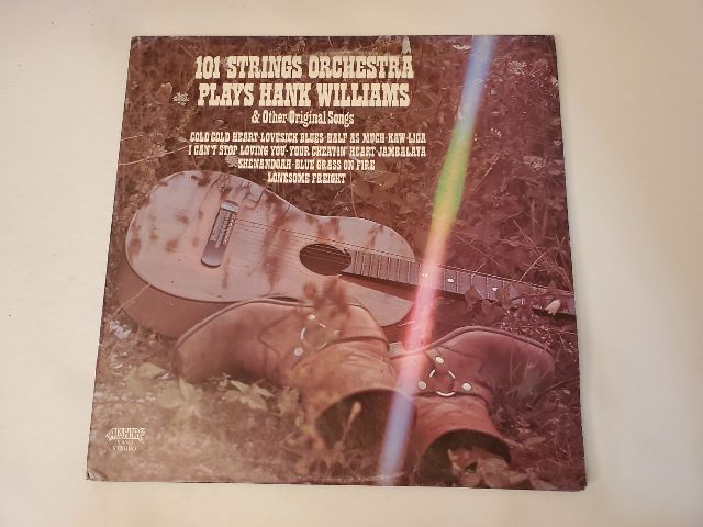 101 Strings Orchestra 101 Strings Orchestra Plays Hank Williams & Other Original Songs vinyl record