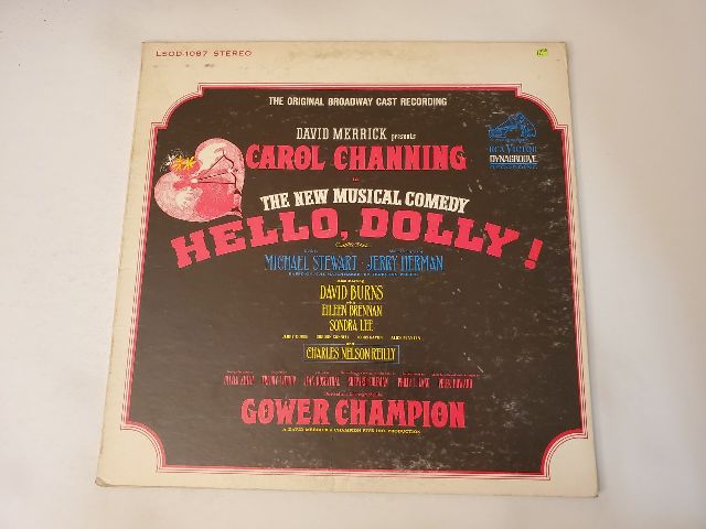 Original Broadway Cast Hello, Dolly! vinyl record