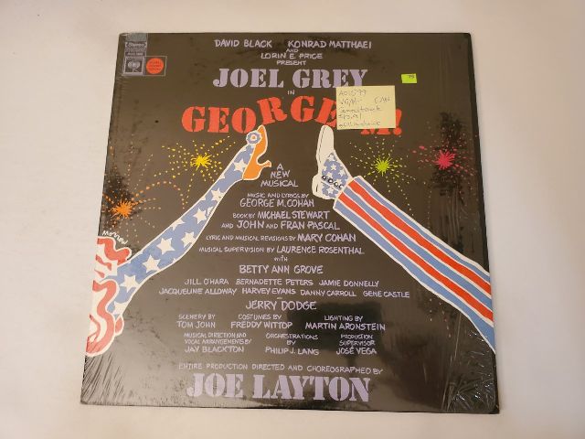 Joel Grey George M! vinyl record