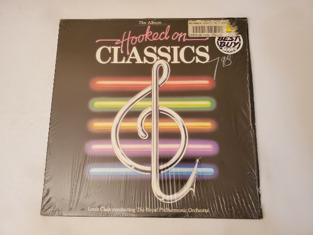 Louis Clark conducting The Royal Philharmonic Orchestra Hooked on Classics vinyl record