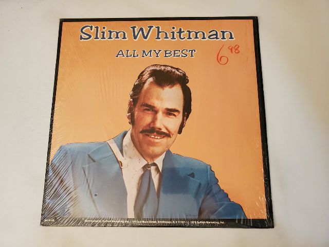 Slim Whitman All My Best vinyl record