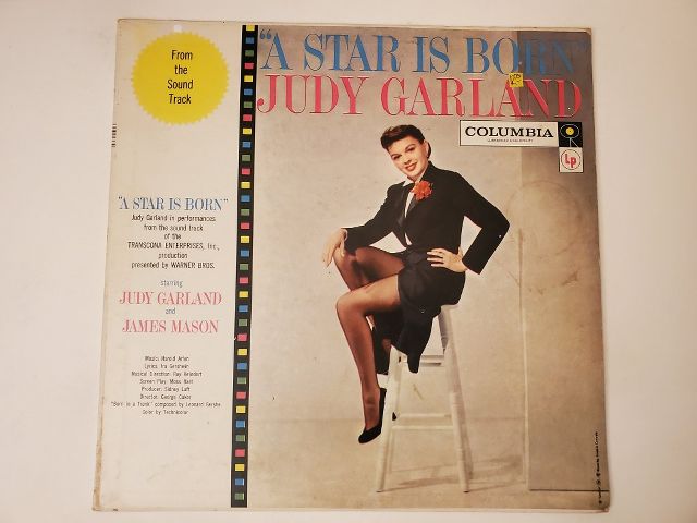 Judy Garland A Star is Born vinyl record