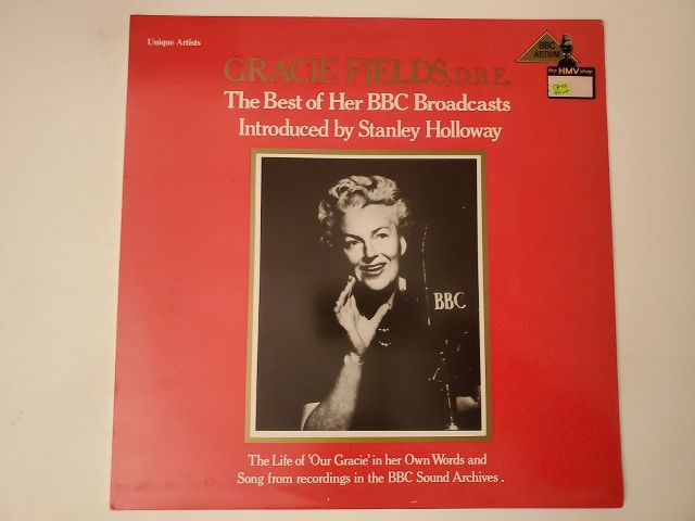 Gracie Fields The Best of Her BBC Broadcasts vinyl record